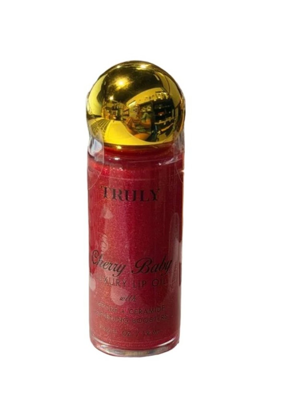 Truly Beauty Luxury Lip Oil - Cherry Baby - 0.42 fl oz